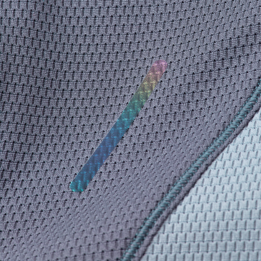 Mizuno Tech Light Dryaeroflow Short Sleeve Tee Odyssey Gray